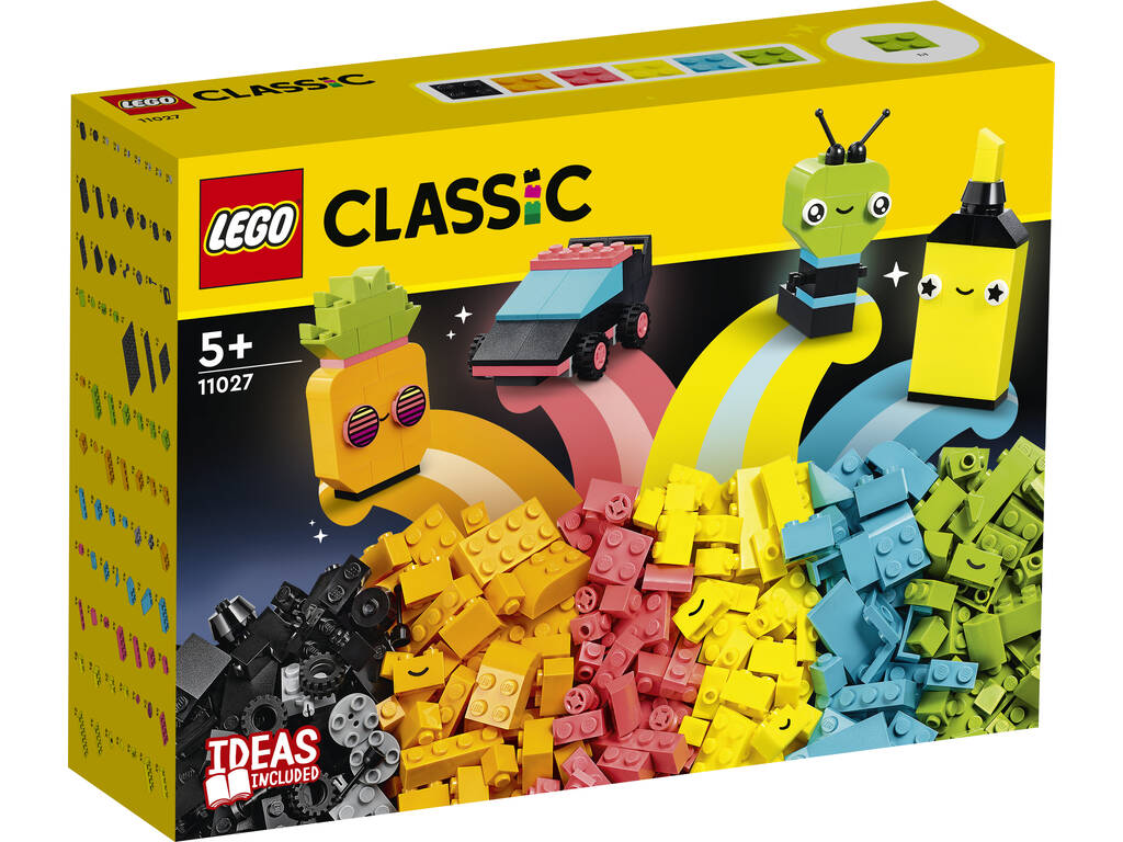 Lego Classic Diversión Creativa Neón 11027