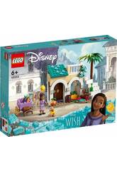 Lego Disney Wish Asha en la Ciudad de Rosas 43223