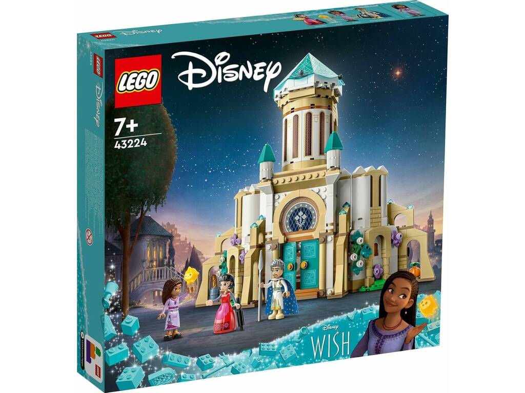 Lego Disney Wish Le château du roi magnifique 43224