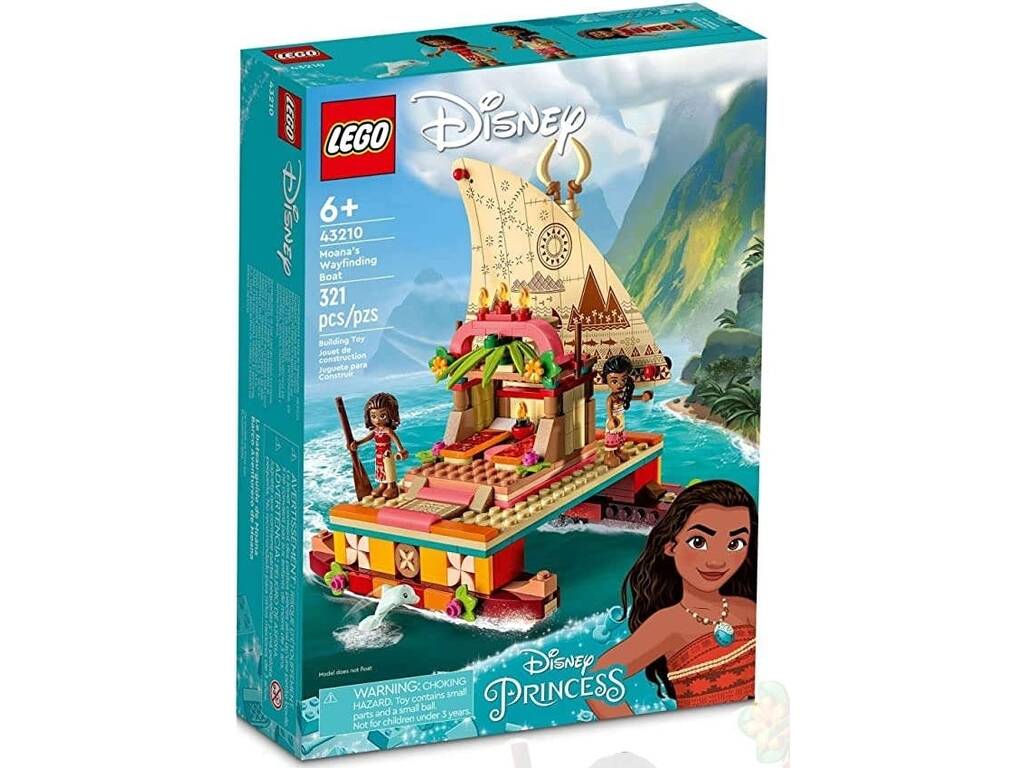 Lego Barco Aventurrero de Vaiana 43210