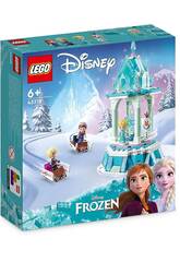 Lego Disney Frozen Carrossel Mgico da Anna e Elsa 43218