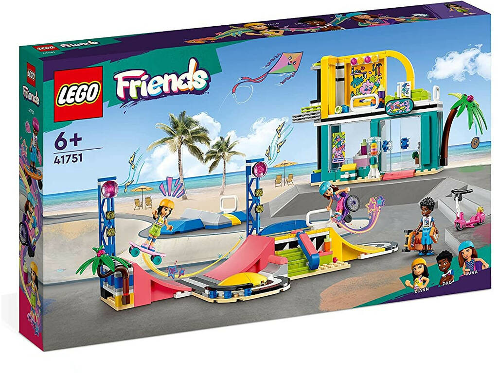 Lego Friends Parque de Skate Lego 41751