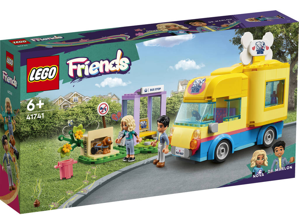 Lego Friends Furgoneta de Rescate Canino 41741