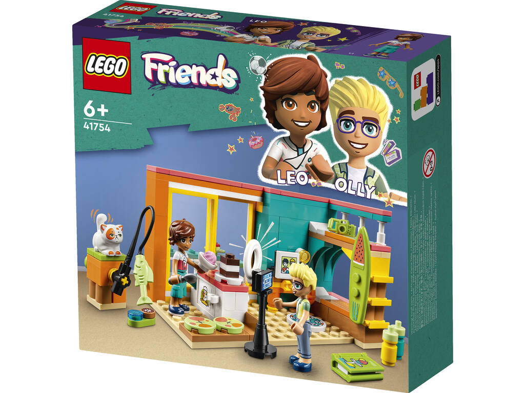 Lego Friends Quarto de Leo 41754