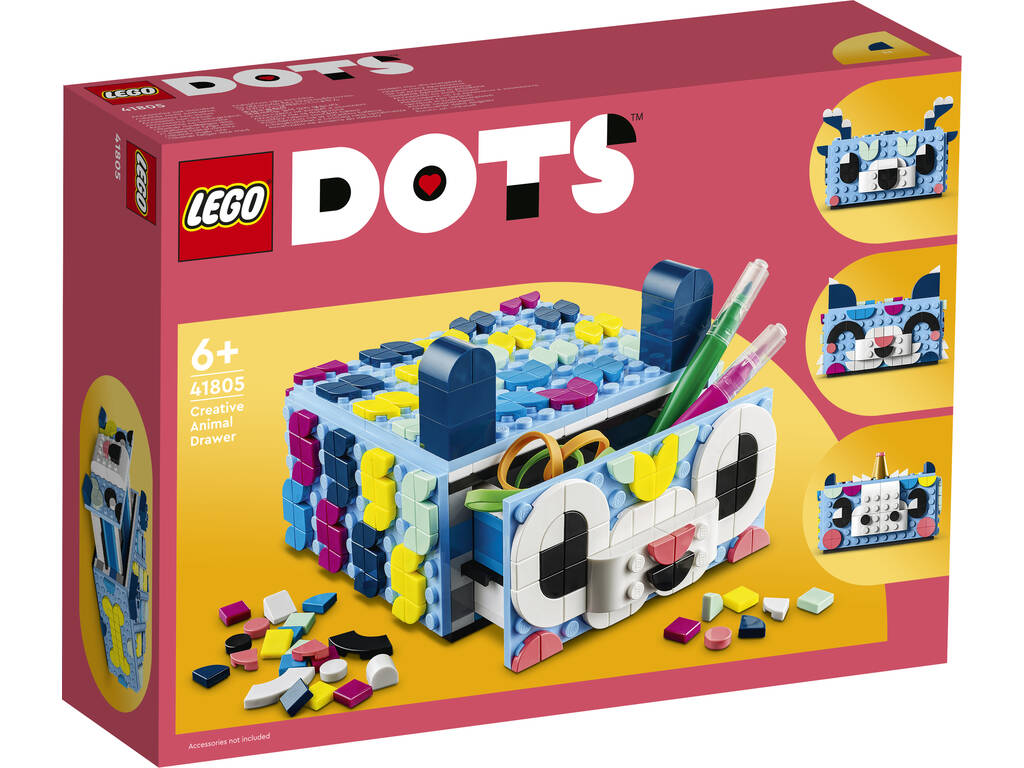 Lego Dots Cassetto Animali Creativi 41805