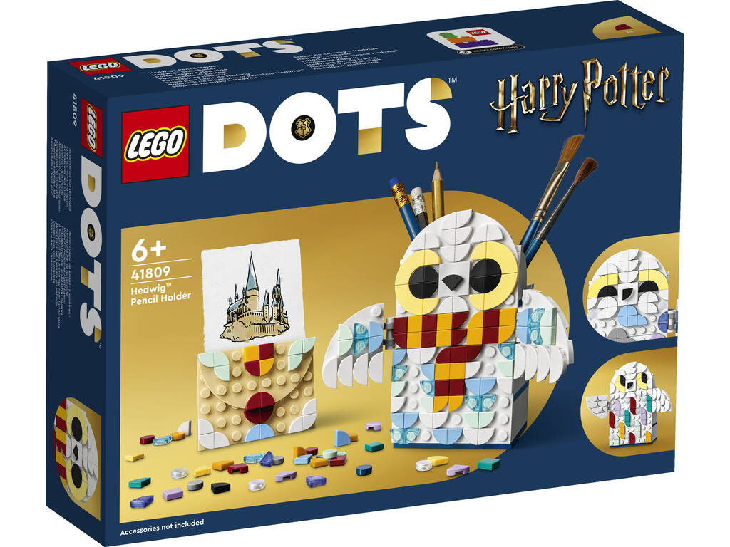 Porte-crayons Lego Dots Hedwig 41809