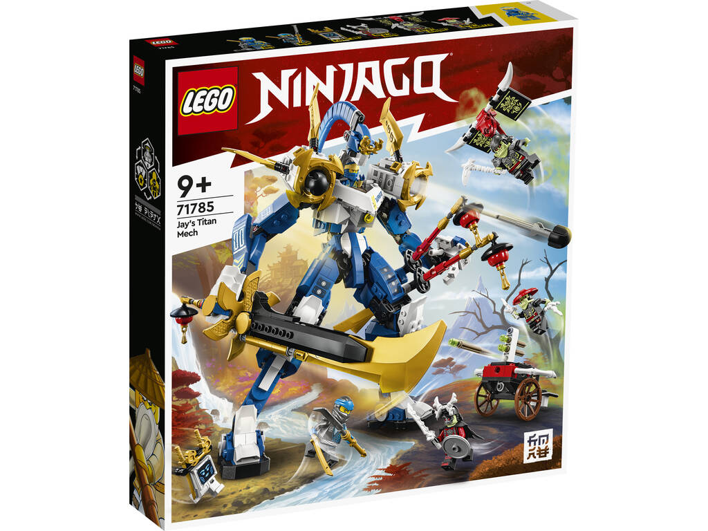 Lego Ninjago Meca Titan di Jay 71785
