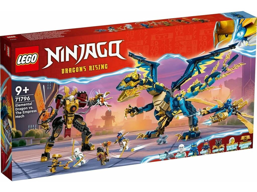 Lego Ninjago Drago Elementale Vs. Mecca dell'Imperatrice 71796