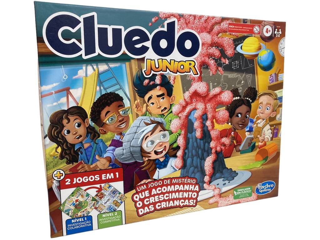 Cluedo Junior portugais Hasbro F6419190