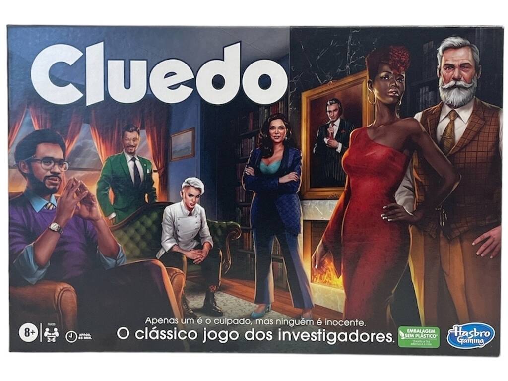 Jogo de Tabuleiro Cluedo Português Hasbro F6420190