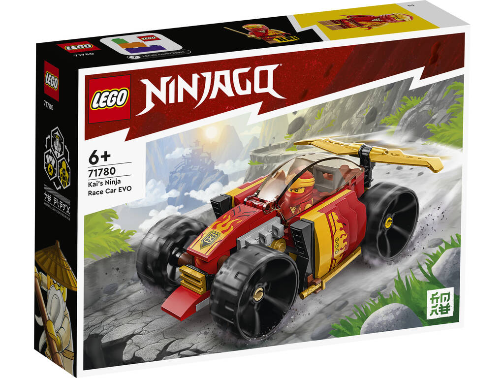Lego Ninjago Auto da corsa Ninja Evo di Kai 71780