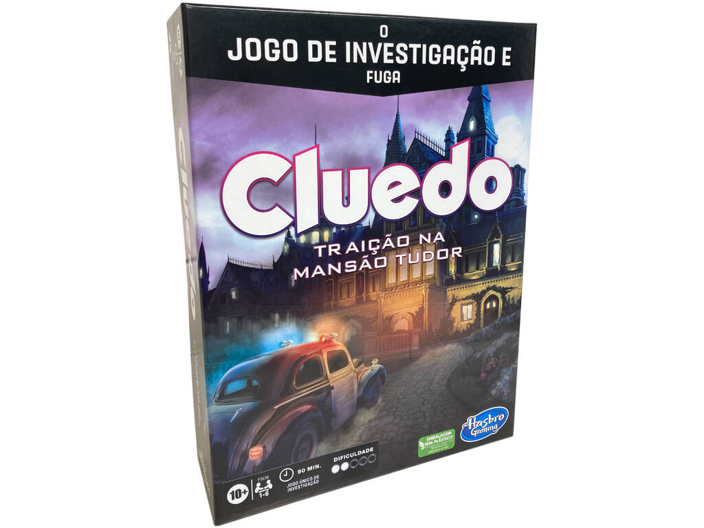 Cluedo Tradimento alla villa Tudor in portoghese Hasbro F5699190