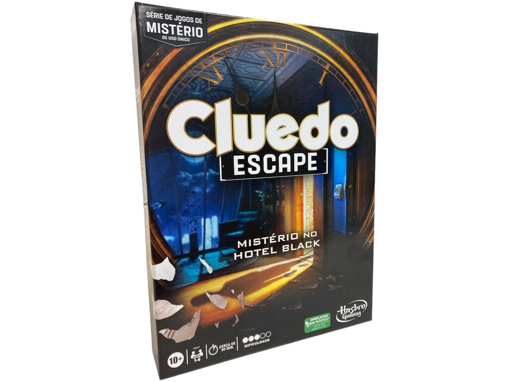 Cluedo Escape Betrayal At The Hotel en portugais Hasbro F6417190
