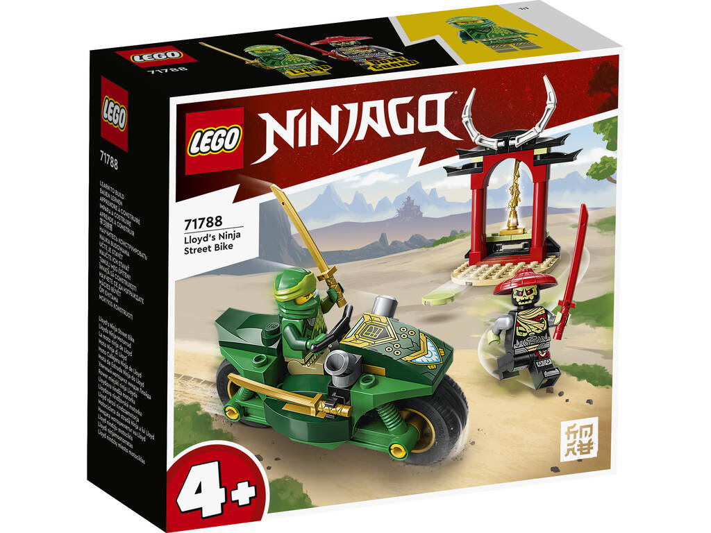 Lego Ninjago Ninja Street Bike by Lloyd 71788