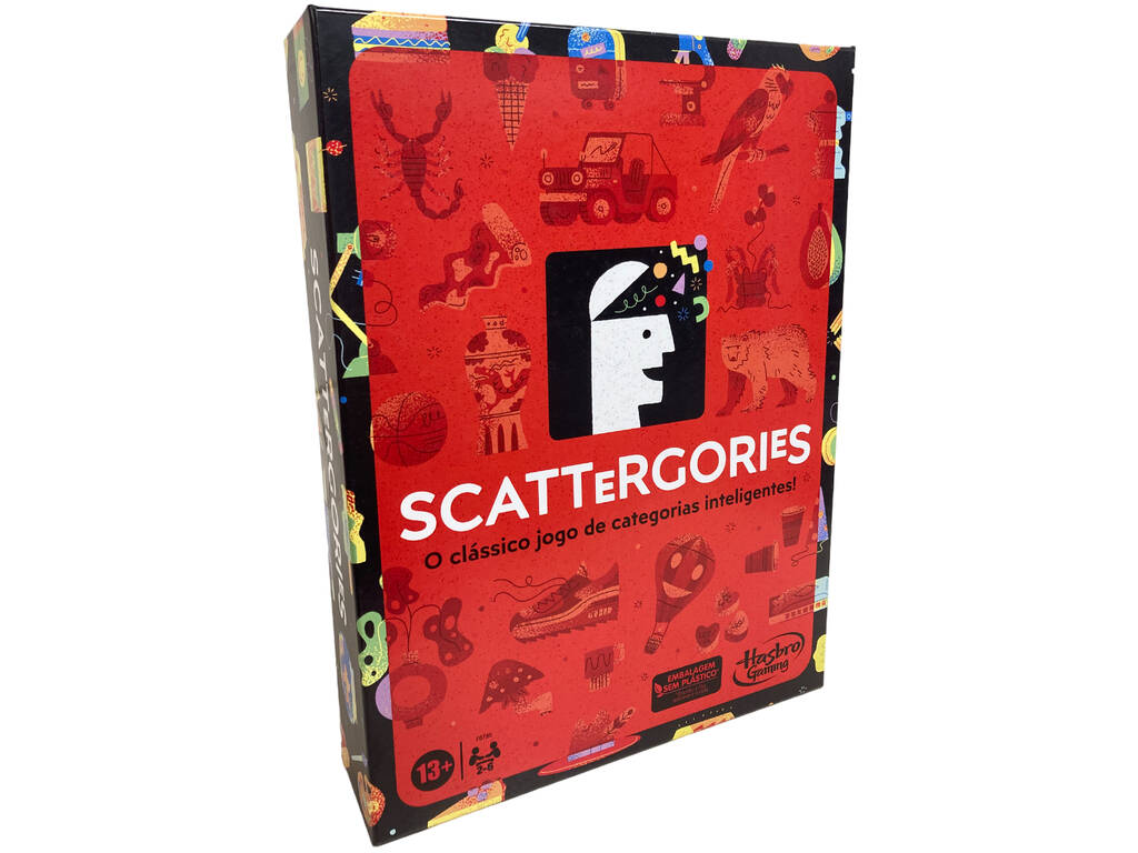 Scattergories 2023 in portoghese Hasbro F6795190