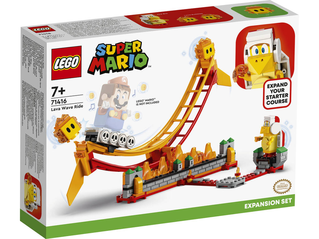 Lego Super Mario Great Lavawelle Expansion Set 71416
