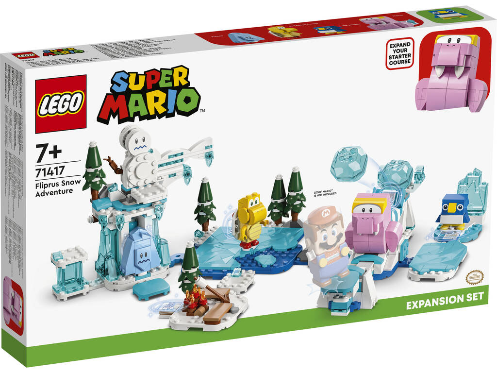 Lego Super Mario Set de Expansão Aventura na Neve de Morsik 71471