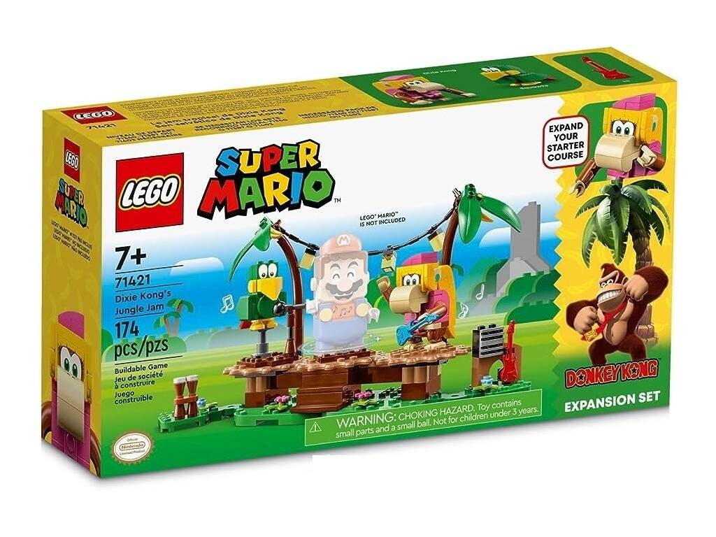Lego Super Mario Erweiterungsset: Jungle Rush mit Dixie Kong 71421
