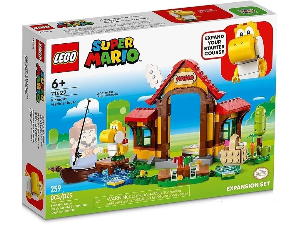 Lego Super Mario Set de Expansión: Pícnic en casa de Mario 71422