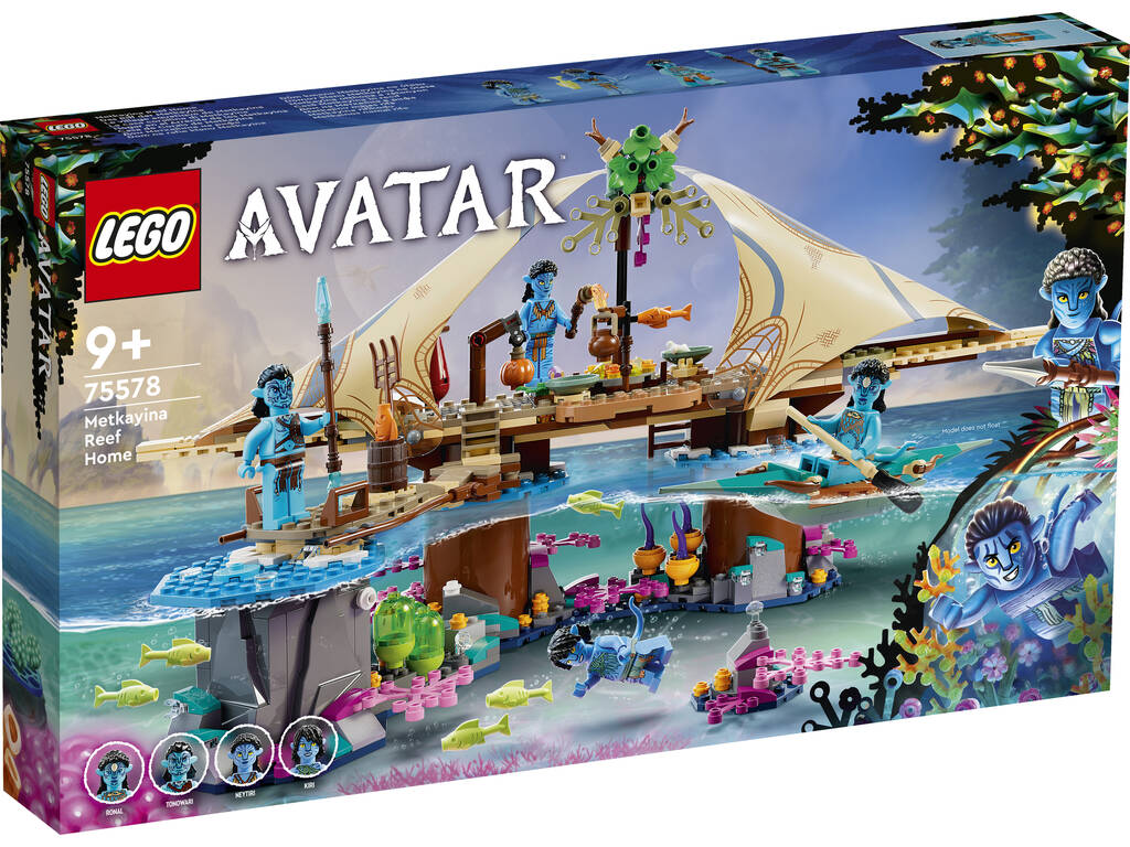 Lego Avatar Hogar en el Arrecife de los Metkayina 75578