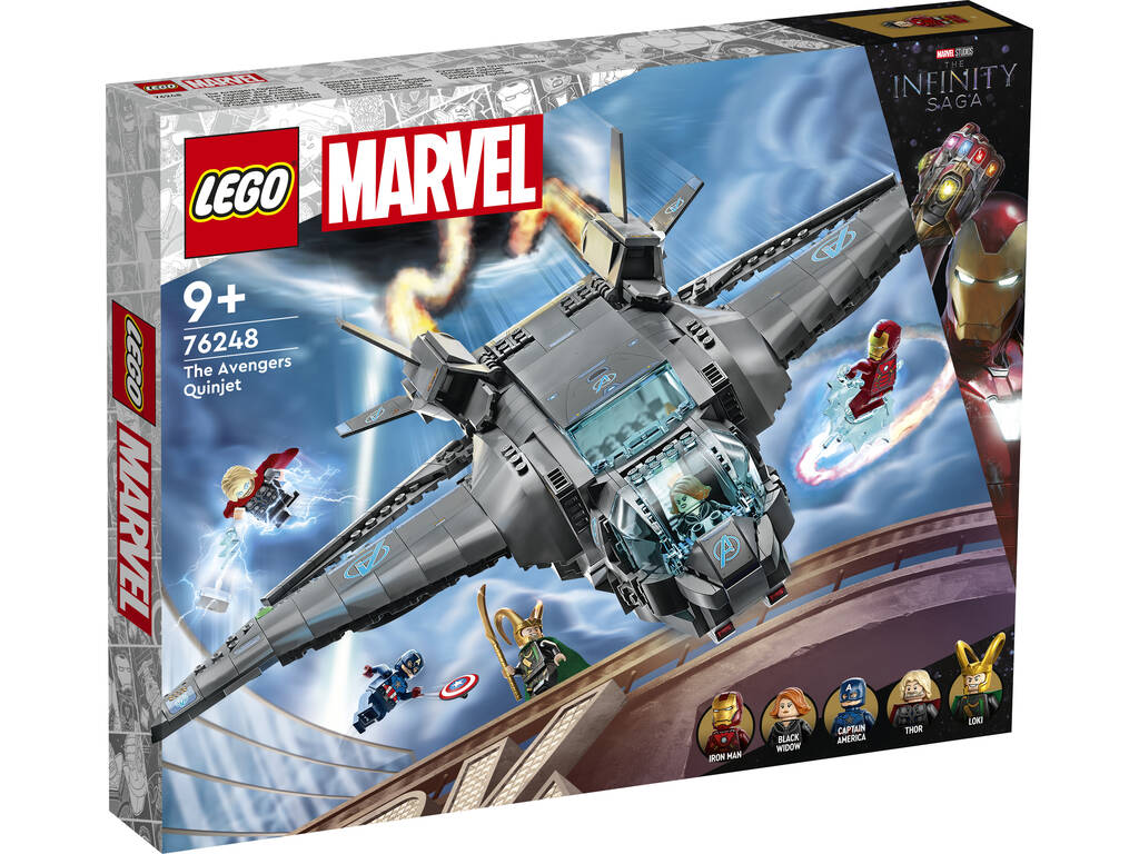 LEGO MARVEL Quinjet degli Avengers 76248
