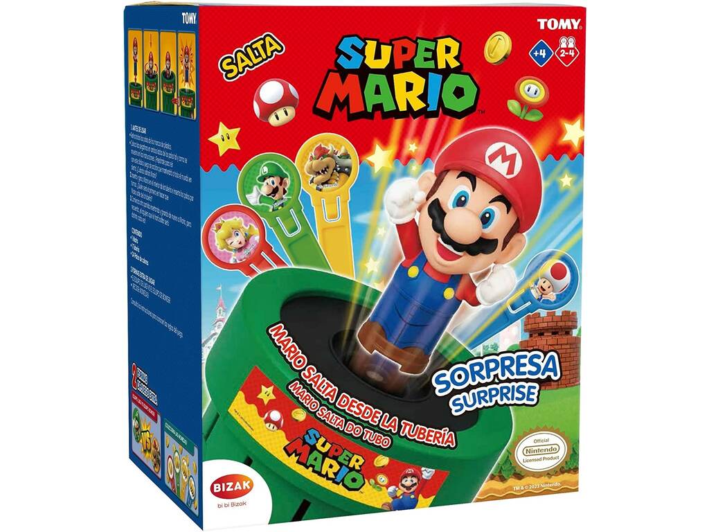Super Mario Jeu de Saut Mario Bizak 30693538