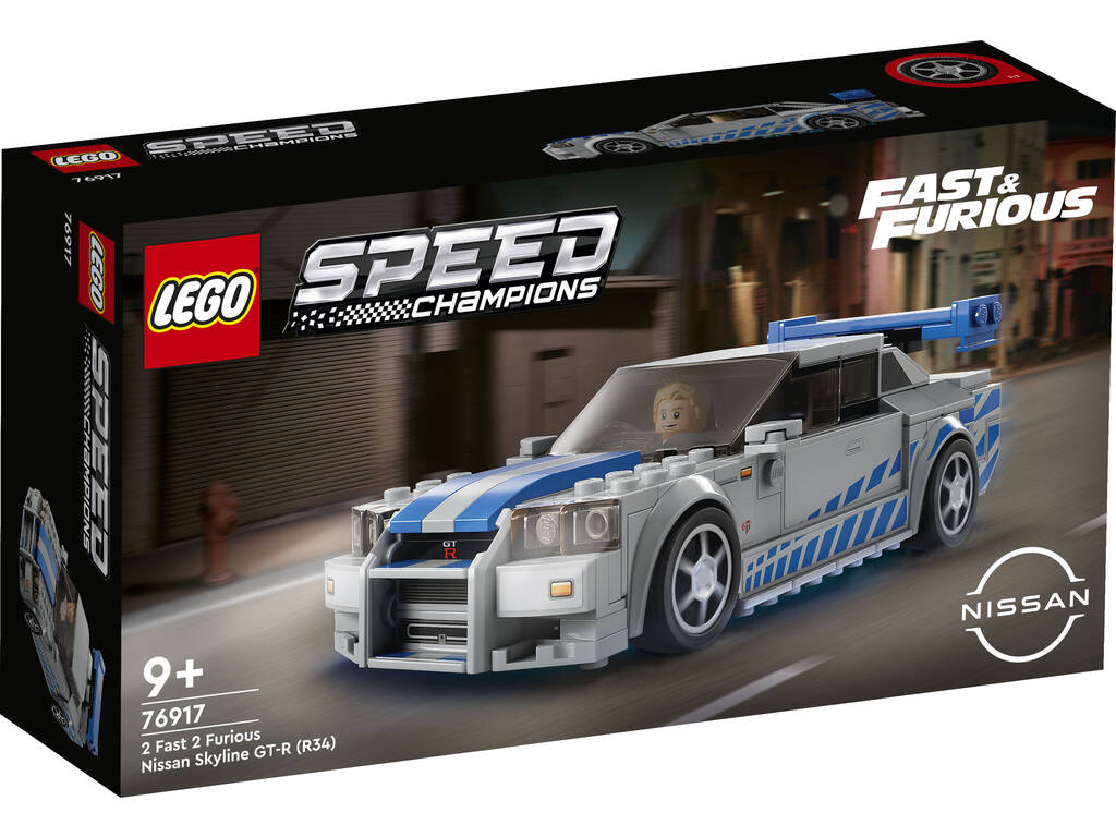 Lego Speed Champions Nissan Skyline GT-R de 2 Fast 2 Furious 76917
