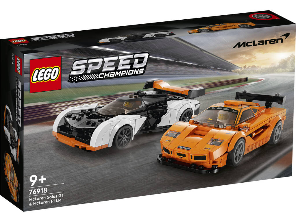 Lego Speed Champions McLaren Solus GT et McLaren F1 LM 76918