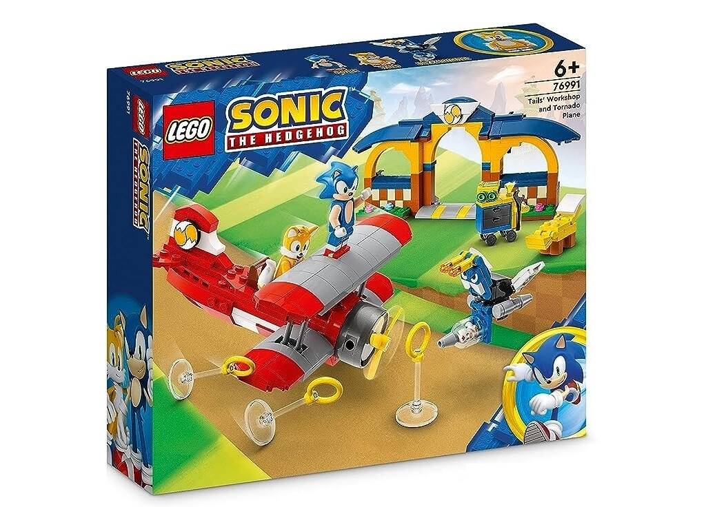 Lego Sonic the Hedgehog: Taller y Avión Tornado de Tails 76991
