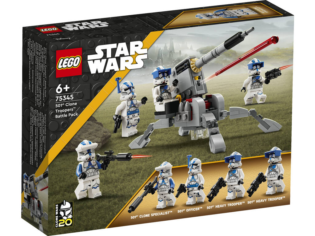 Lego Star Wars Pack de Combate Soldados Clon de la 501 75345
