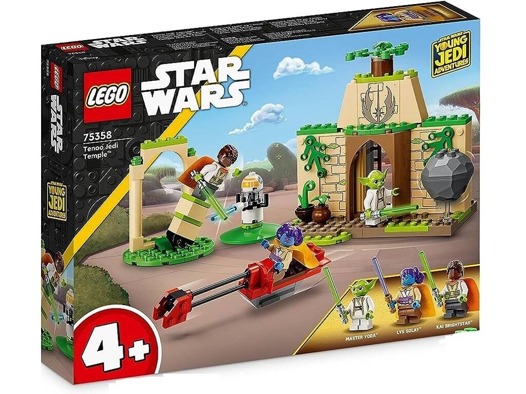Lego Star Wars Tempio Jedi di Tenoo 75358