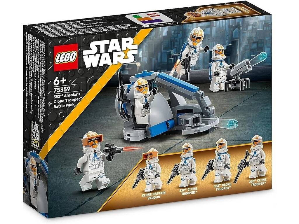Lego Star Wars Clone Troopers de la 332ème Ahsoka 75359