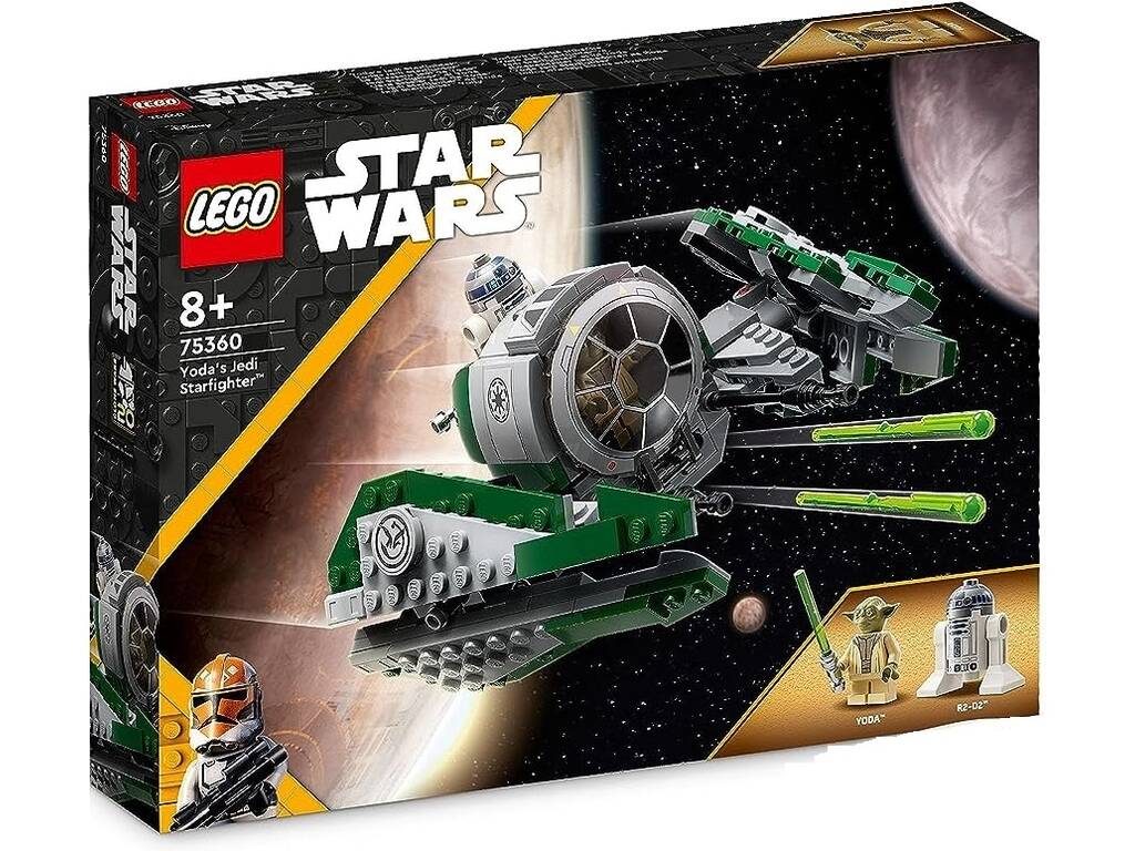 Lego Star Wars Caza Estelar Jedi de Yoda 75360