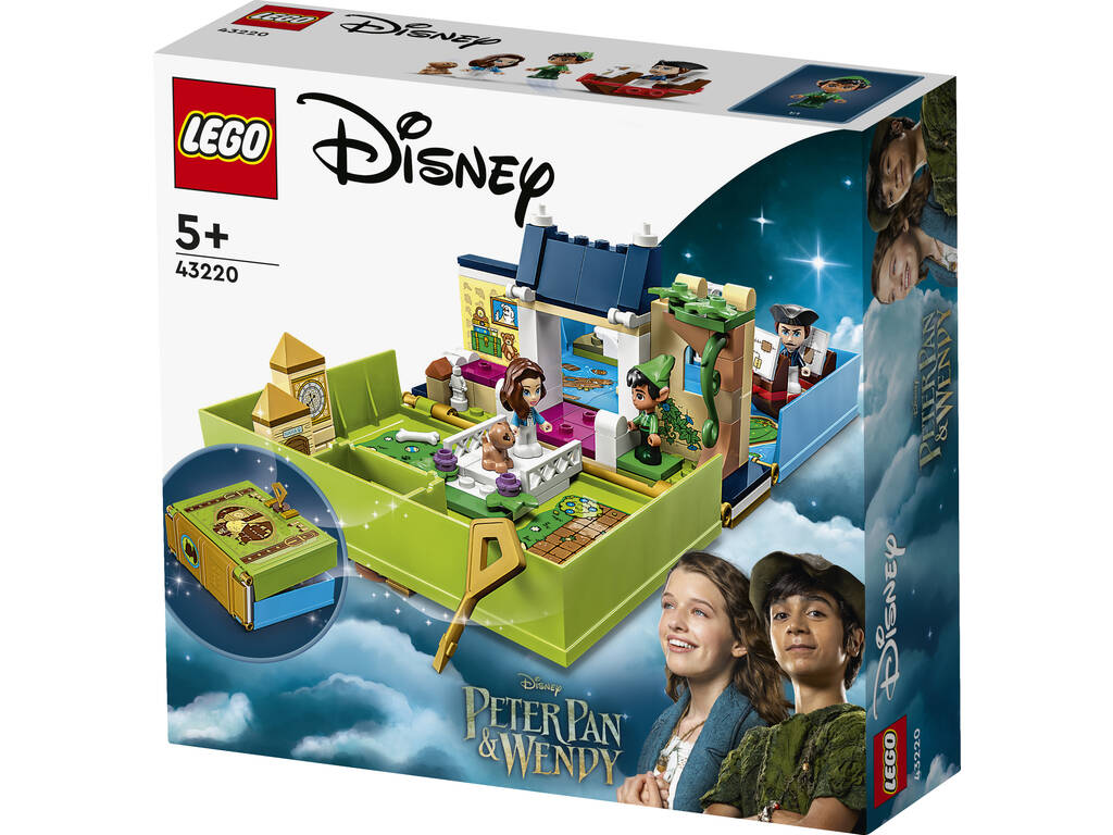 LEGO DISNEY CLASSIC LES AVENTURES DE PETER PAN ET WENDY DANS UN LIVRE 43220