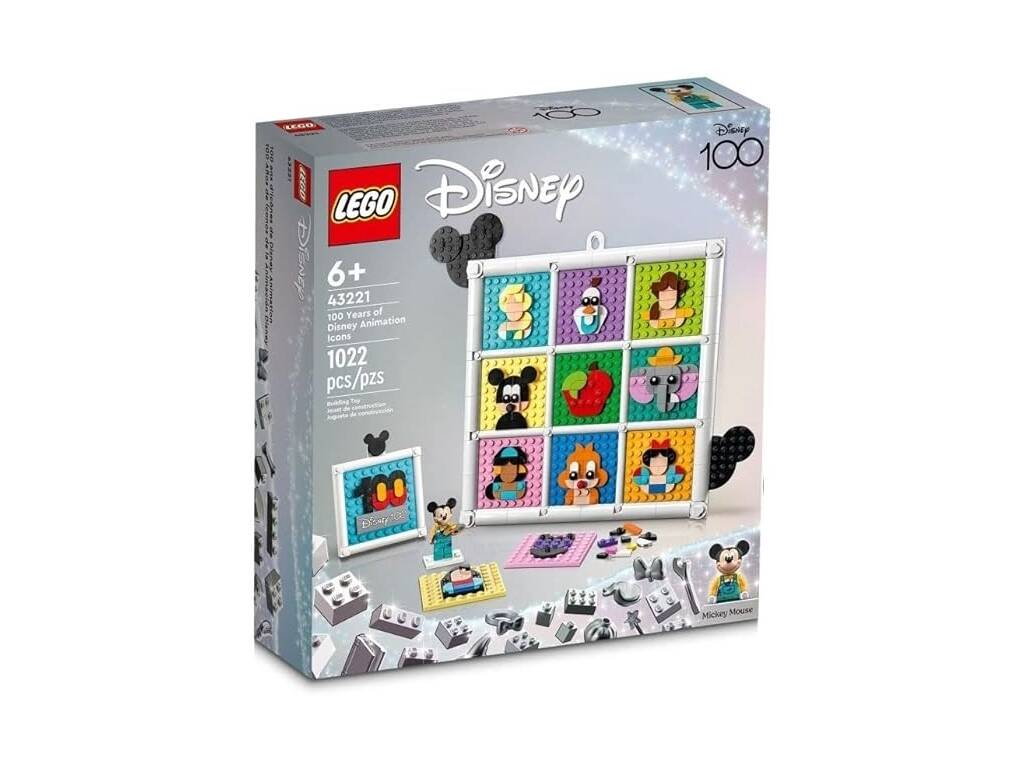 Lego Disney 100 Anos de Iconos da Animação 43221