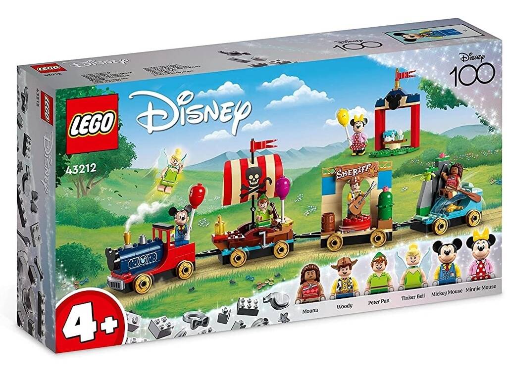 Lego Disney Trem Homenagem a Disney 43212