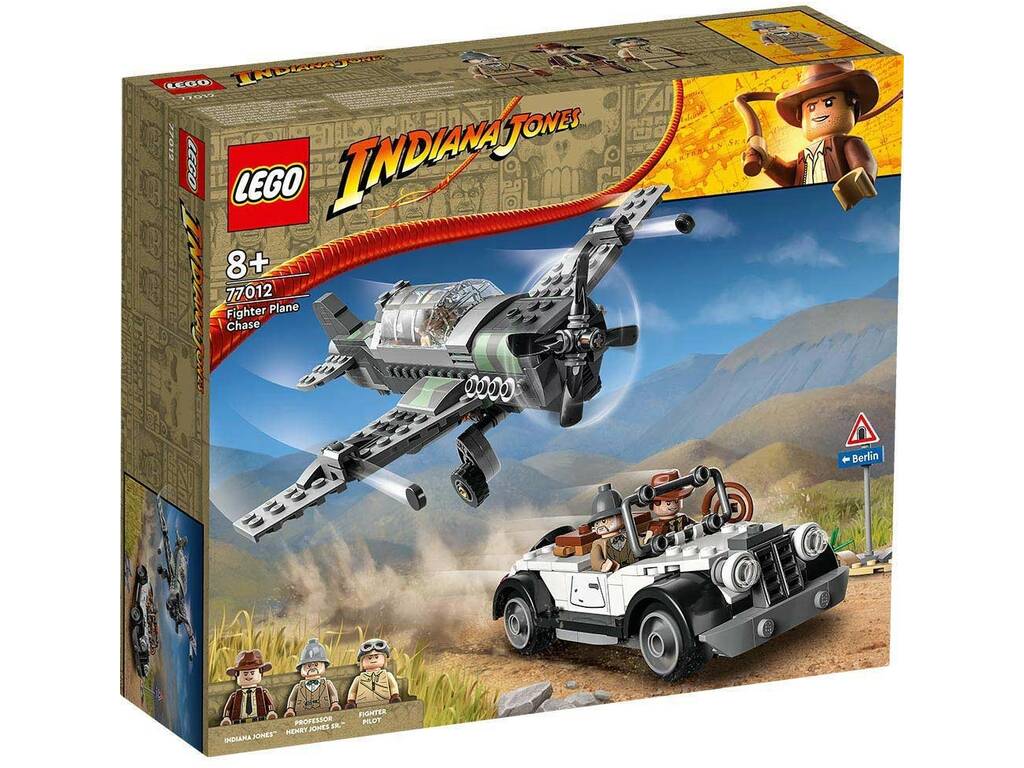 Lego Indiana Jones à la poursuite du chasseur 77012