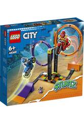 Anneaux rotatifs Lego City Stuntz Acrobatic Challenge 60360