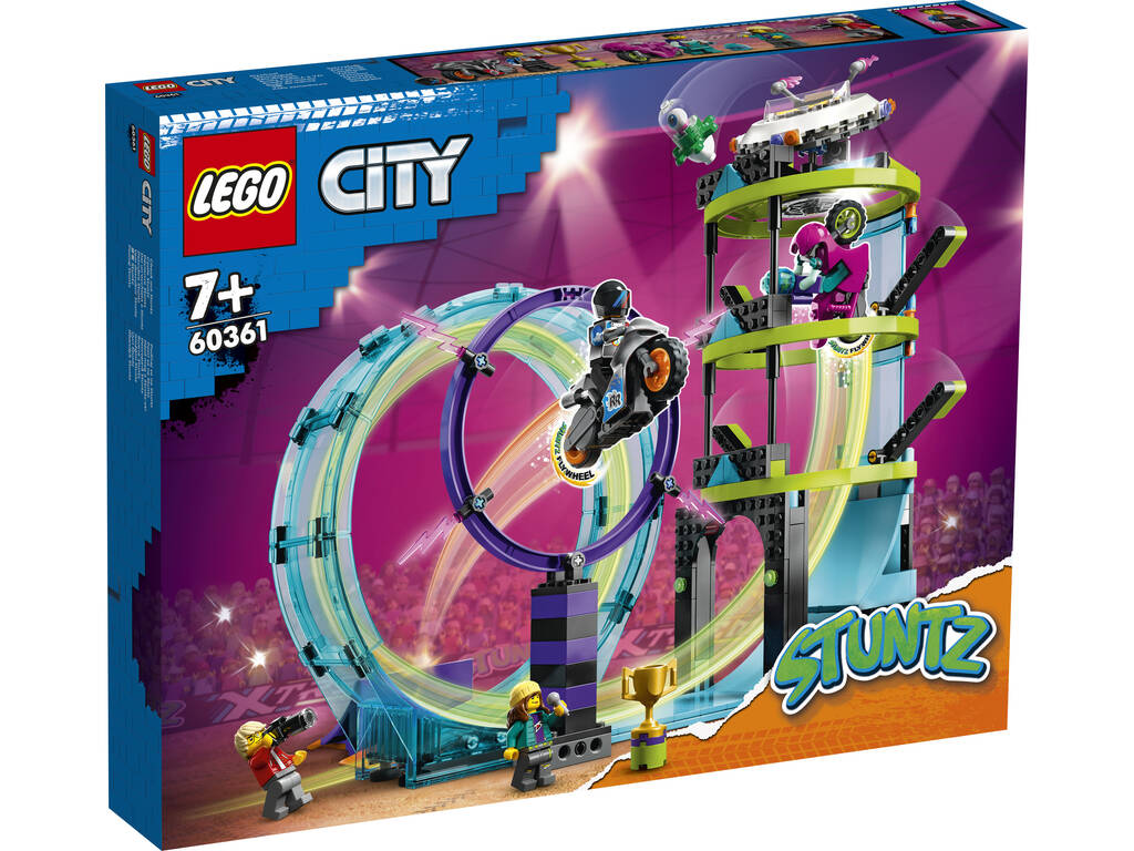 Lego City Stuntz Sfida acrobatica Extreme Curl 60361