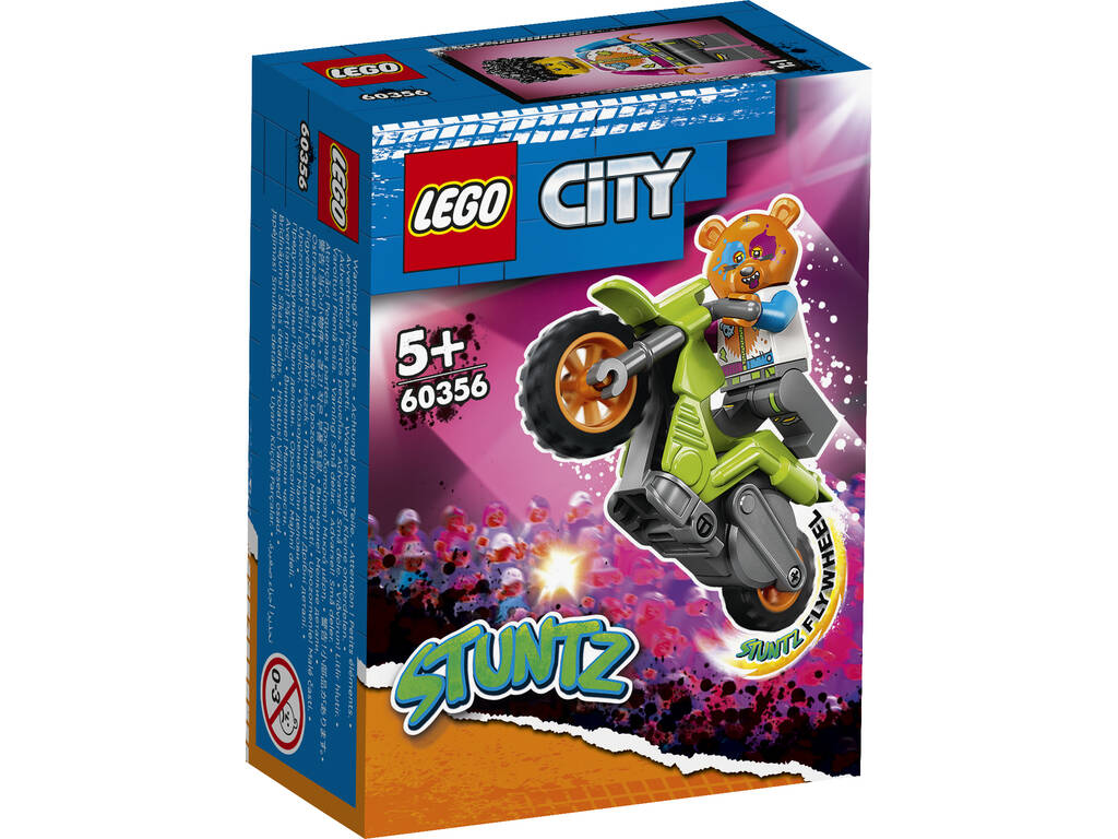 Lego City Stuntz Moto Acrobática Urso 60356