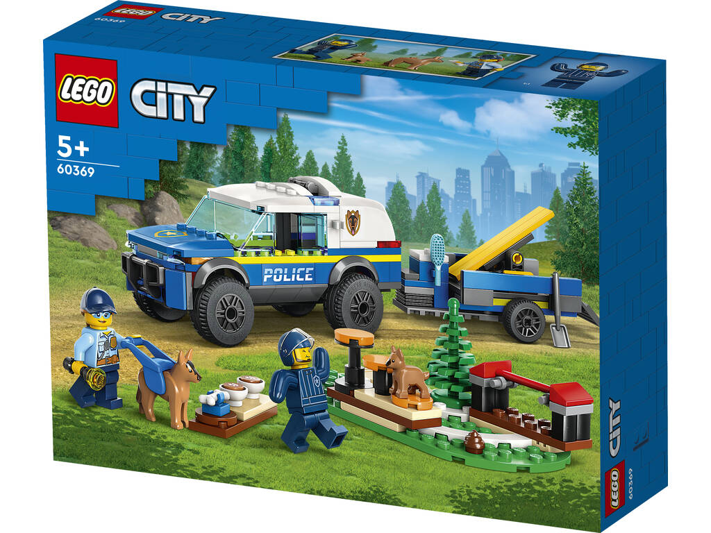 Lego City Police Mobile Entraînement pour chiens de police 60369