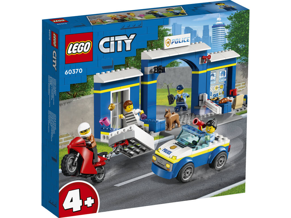 Lego City Police Persecución en la Comisaría de Policía 60370