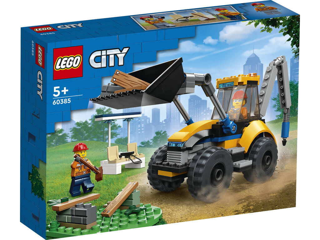 Véhicules Lego City Excavatrice de chantier 60385