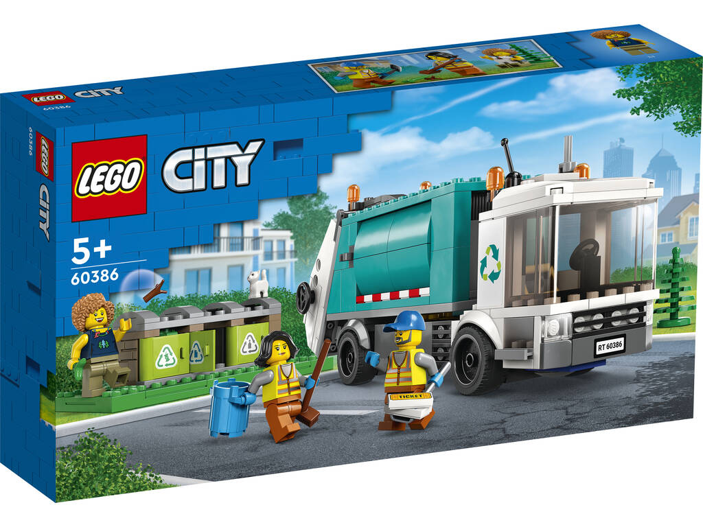 Lego City Fahrzeug Recycling-LKW 60386