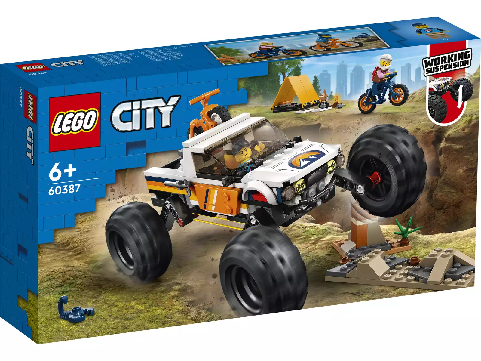 Lego City Great Vehicles Avión Acrobático 60323 - Juguetilandia
