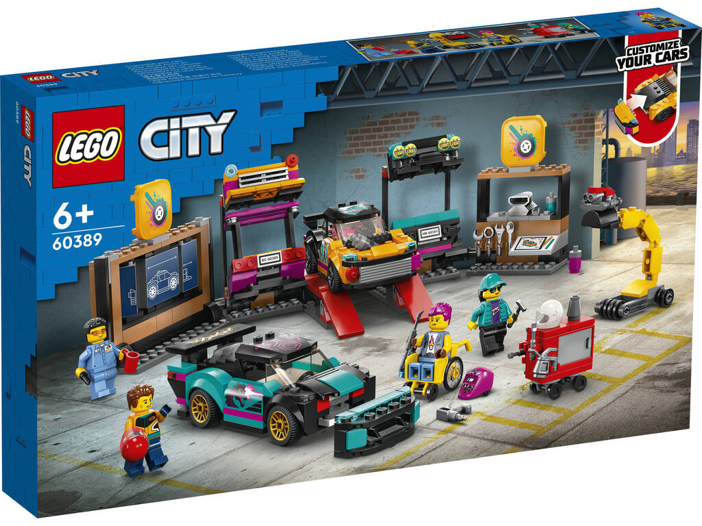 Mechaniker-Tuning-Workshops für großartige Fahrzeuge von Lego City