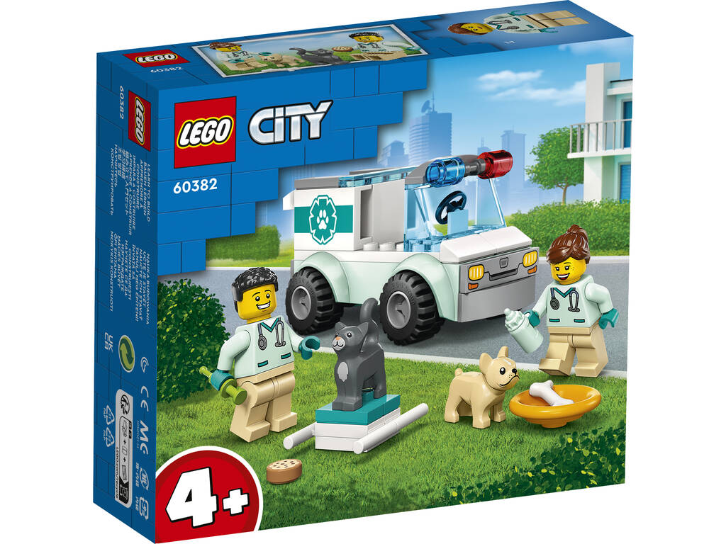 Vet Rescue Van von Lego City Rettungsfahrzeug 60382