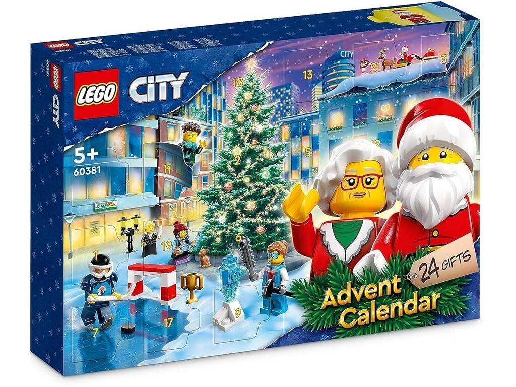 Lego City Calendário de Adviento 60381