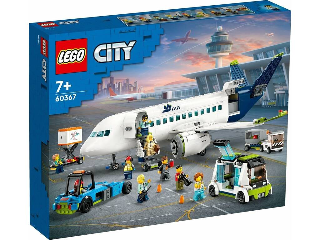 Lego City Passagierflugzeug 60367
