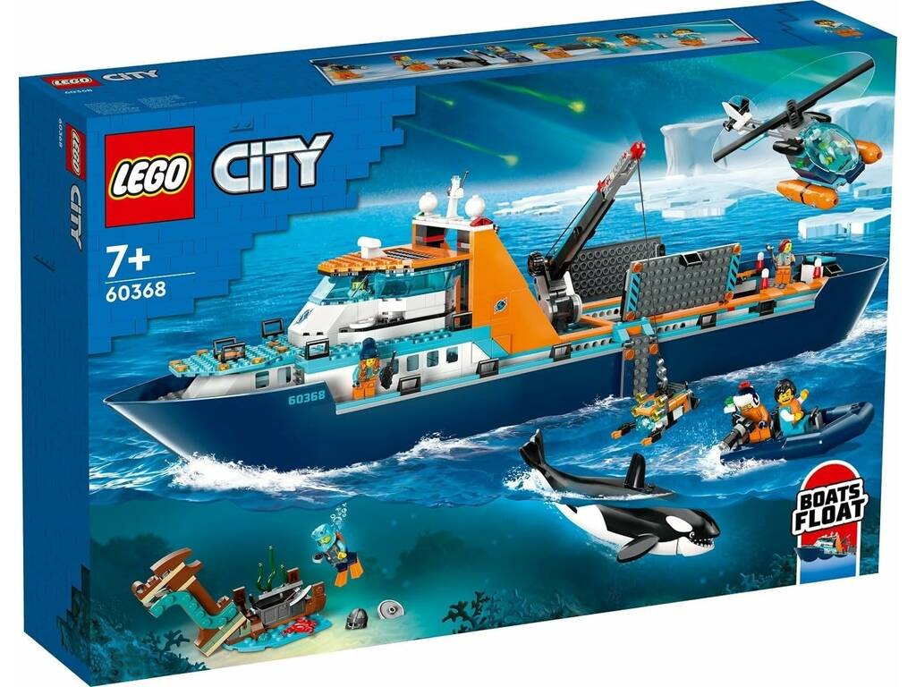 Lego City Barca degli esploratori artici 60368